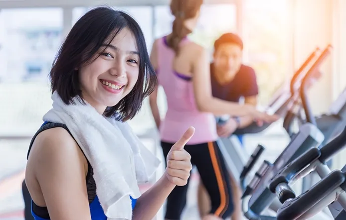 続けやすいジム継続率98％